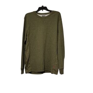 Levi's Men's Thermal Long Sleeve Green Shirt